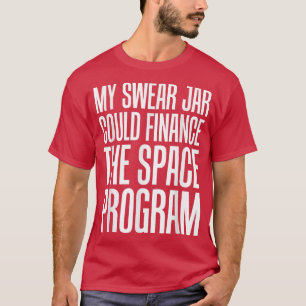 Camiseta Acessórios Astronautas é meu doce Jar poderia fina