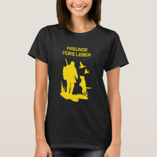 Camiseta Acessórios caçadores de cães cães selvagens gansos