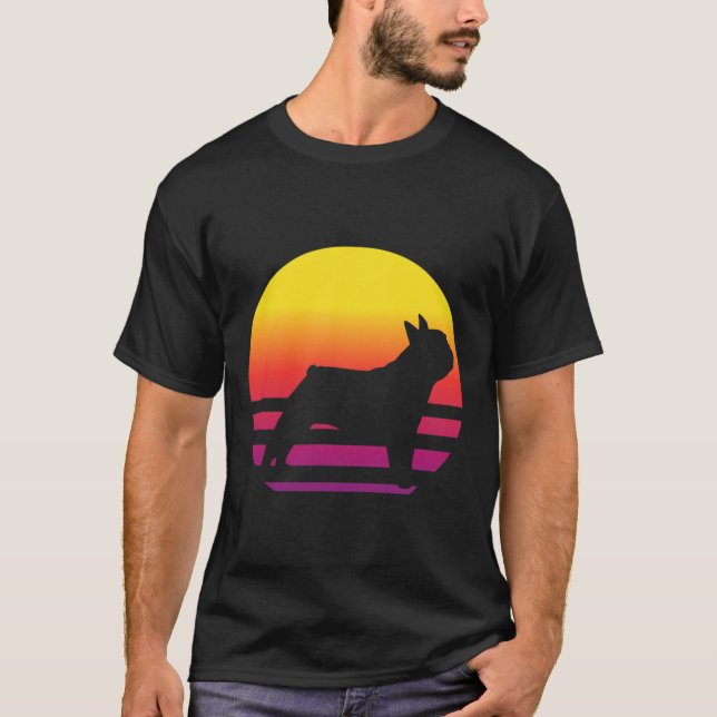 Camiseta Acessórios Cachorro Roupa Cachorro Francês (Frente)
