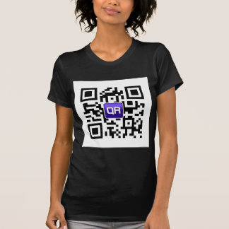 Camiseta acessórios codificados QR do costume de