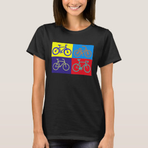 Camiseta acessórios de andando de bicicleta para ciclistas