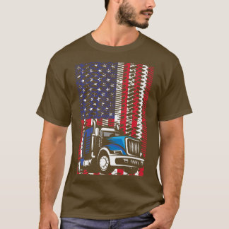 Camiseta Acessórios De Caminhão Para Motoristas De Caminhão