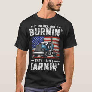 Camiseta Acessórios de caminhoneiro para driver de caminhão