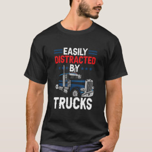 Camiseta Acessórios De Caminhoneiro Para Driver De Caminhão