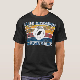 Camiseta Acessórios de corridas de carros para homens racec