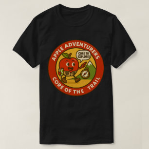 Camiseta Acessórios de Exploração de Maçã para Caminhadas a