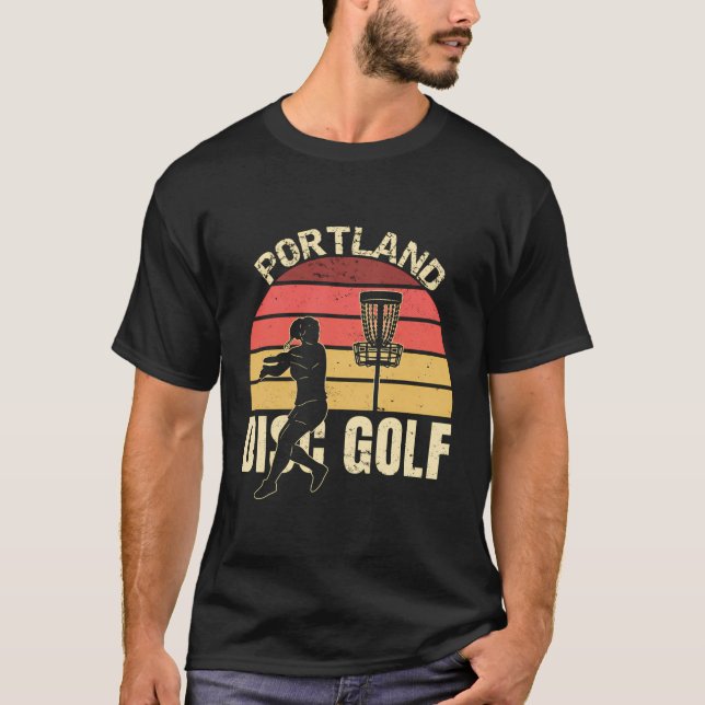 Camiseta Acessórios De Golf De Disco E Golf De Disco Portla (Frente)