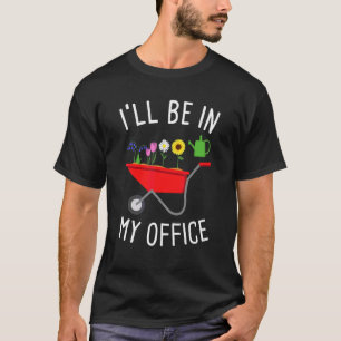 Camiseta Acessórios de Jardim Ferramentas de Jardim Jardina