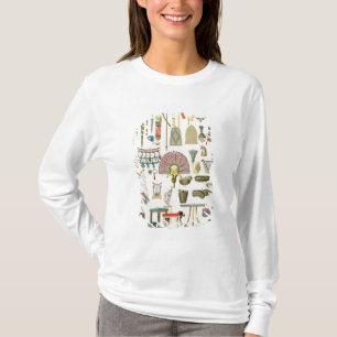 Camiseta Acessórios egípcios, 'do der Voelker de Trachten