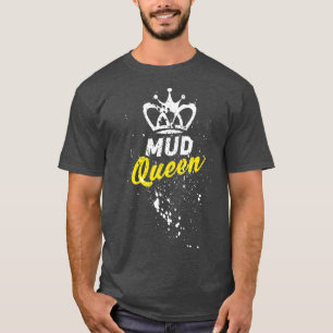 Camiseta Acessórios Engraçados de Rainha Lama para Homens
