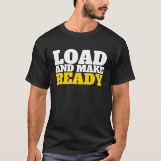 Camiseta Acessórios IPSC Ready Go Aço de longa distância