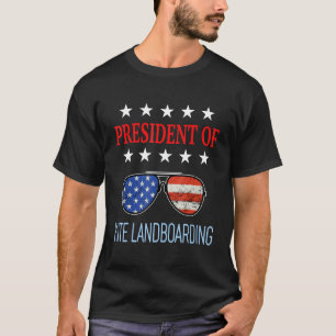 Camiseta Acessórios Kite Landboard Usa Flag Beach Sayi