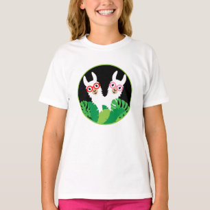 Camiseta Acessórios Llama Alpaca divertidos