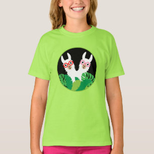 Camiseta Acessórios Llama Alpaca divertidos