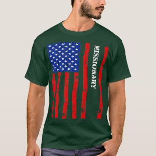 Camiseta Acessórios Missionários legal Coisas, EUA