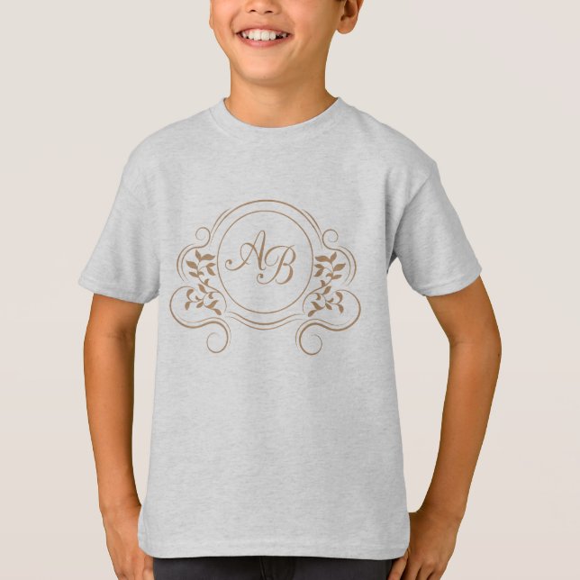 Camiseta Acessórios monogramas e iniciais (Frente)