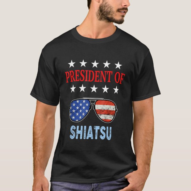 Camiseta Acessórios Shiatsu Sinalizador Shiatsu (Frente)