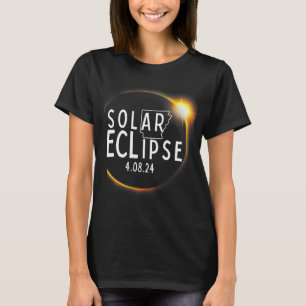 Camiseta Acessórios Solar Eclipse 2024 Totalidade 4.08.24