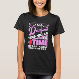 Camiseta Acessórios Técnicos de Diálise Nefrologia Tecnológ
