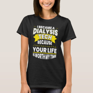 Camiseta Acessórios Técnicos de Diálise Nefrologia Tecnológ