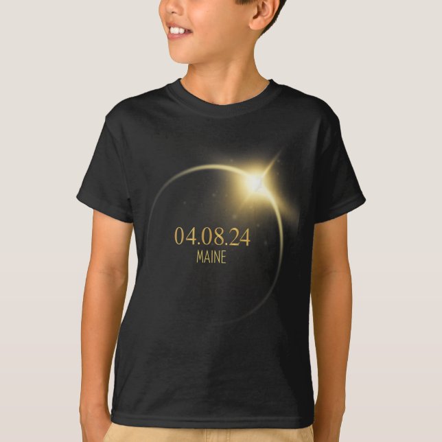 Camiseta Acessórios Totality Solar Eclipse 2024 4.08.24 (Frente)