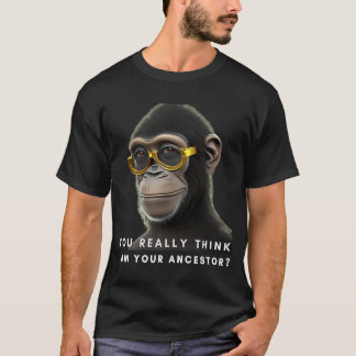Camiseta Acha Mesmo Que Sou Seu Ancestral?