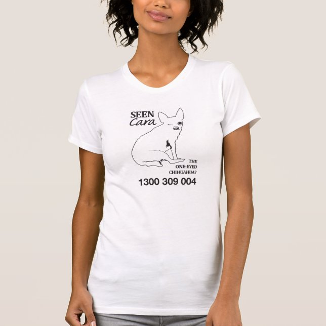 Camiseta Achado Cara da ajuda (Frente)