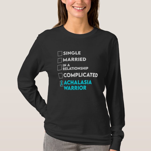 Camiseta Achalasia Survivor Warrior 6 (Frente)
