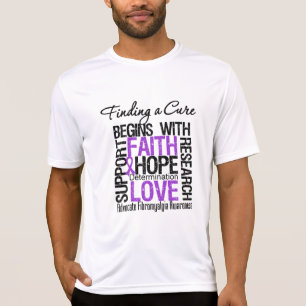 Camiseta Achar um curativo para a fibromialgia