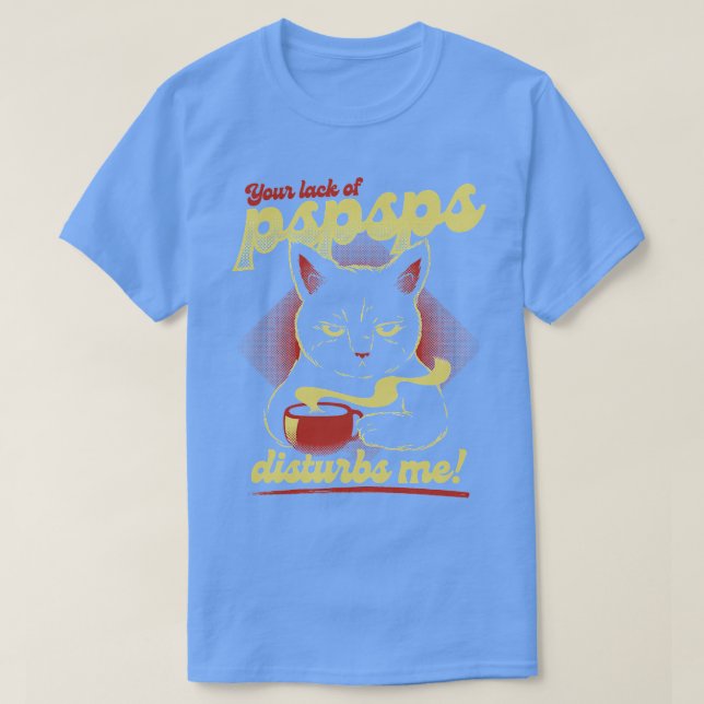 Camiseta Achei Que Não Tinha PSPSPS Perturbando C Antisocia (Frente do Design)