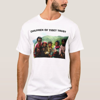 Camiseta achi&kids3, CRIANÇAS DA CONFIANÇA de TIBET