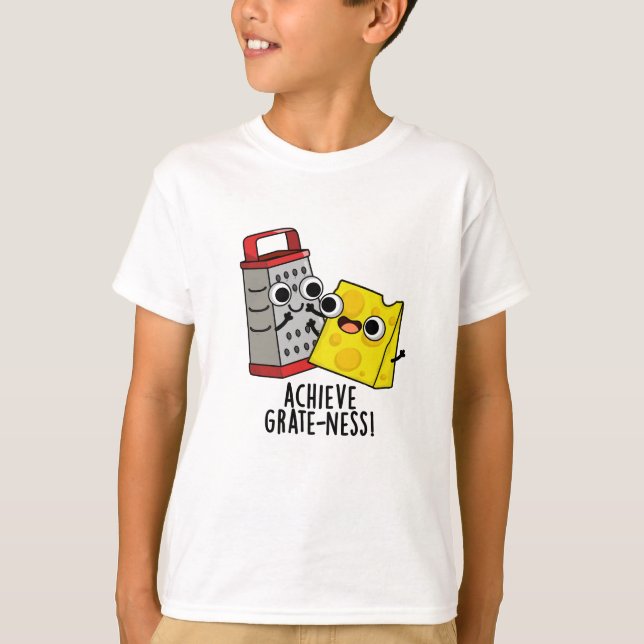 Camiseta Achiice Grtioning Cheiese Puns Engraçados (Frente)