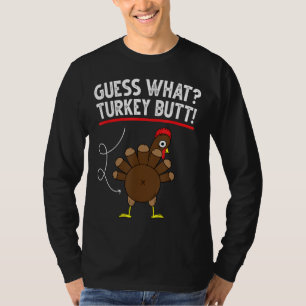 Camiseta Acho Que A Turquia Peregrina Engraçada Garotas De