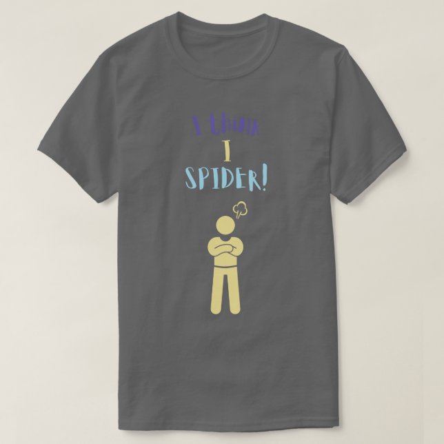 Camiseta Acho que sou o Spider (Frente do Design)