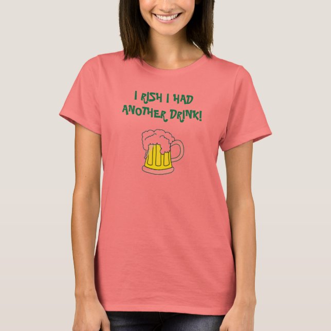 CAMISETA ACHO QUE TOMEI OUTRA BEBIDA! (Frente)