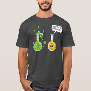 Camiseta Acho Que Você Está Exagerando No Chá Da Ciência Da