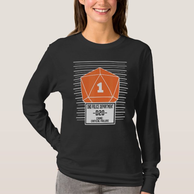 Camiseta Acho que vou morrer Dungeon Nerdy Gamer D20 Tablet (Frente)