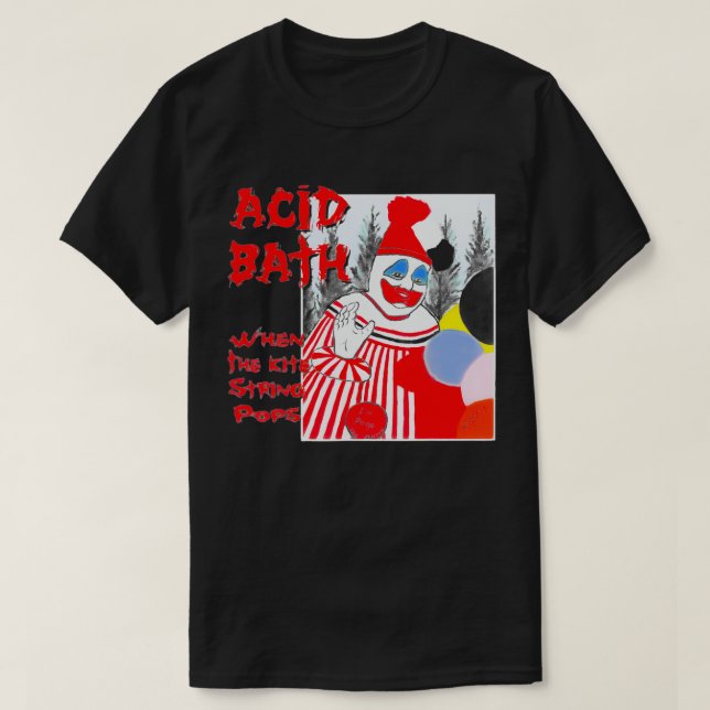 Camiseta Acid Bath When Kite String Pop (Frente do Design)