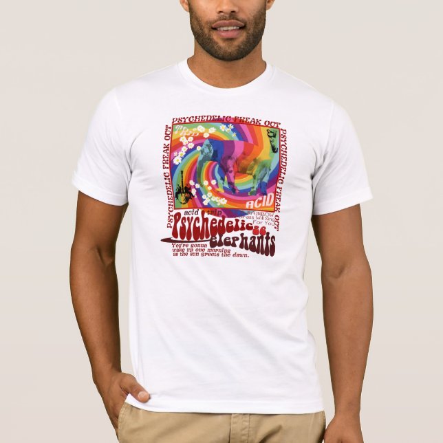 Camiseta acid-elephant (Frente)
