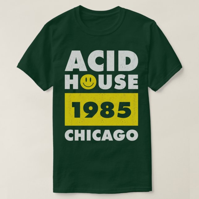 Camiseta Acid House 1985 Vintage (Frente do Design)