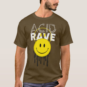 Camiseta Acid Rave Smile Face Techno House Trance EDM