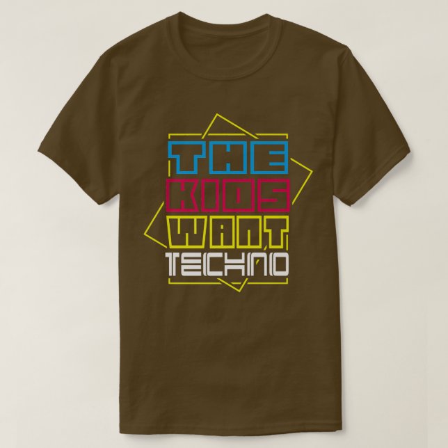 Camiseta Acid Techno Music Electronic Techno Dance Fan  (Frente do Design)