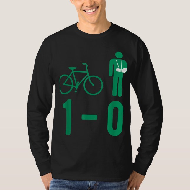 Camiseta Acidente De Bike Fratura De Pulso 1-0 De Placas Gi (Frente)