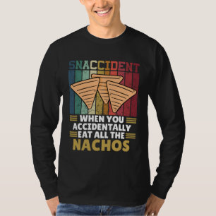 Camiseta Acidente de Lanche Quando Você Acidentalmente Come