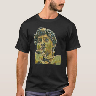 Camiseta Acient Italy Roman Statue Abstrato Professor 52