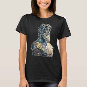Camiseta Acient Italy Roman Statue Abstrato Professor 55