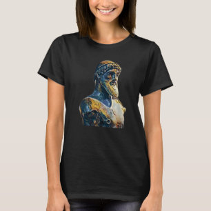 Camiseta Acient Italy Roman Statue Abstrato Professor 85