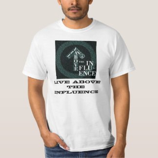 CAMISETA ACIMA DA INFLUÊNCIA
