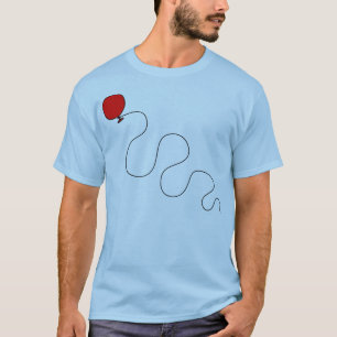 Camiseta Acima de, acima de, e afastado