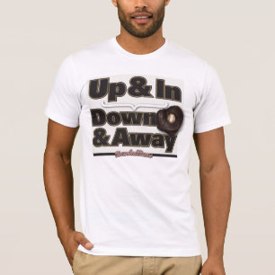 Camiseta Acima de & em > para baixo & afastado
